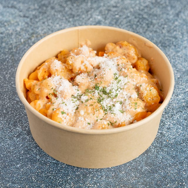 Mac & Cheese - Bang-Bang Shrimp.