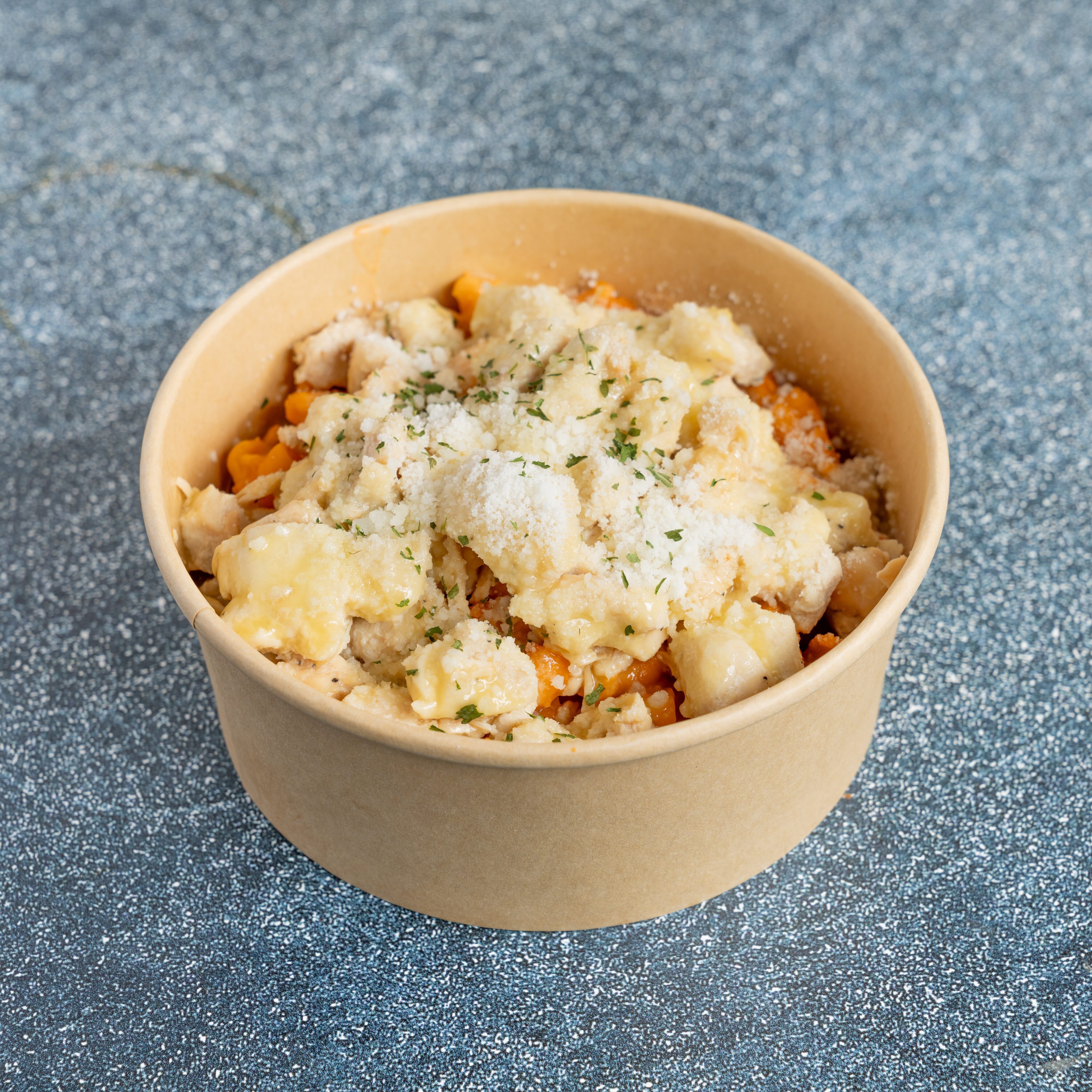 Mac & Cheese - Butter Garlic Chicken.